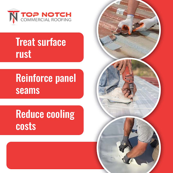 Steps for restoration- Top Notch Commercial Roofing