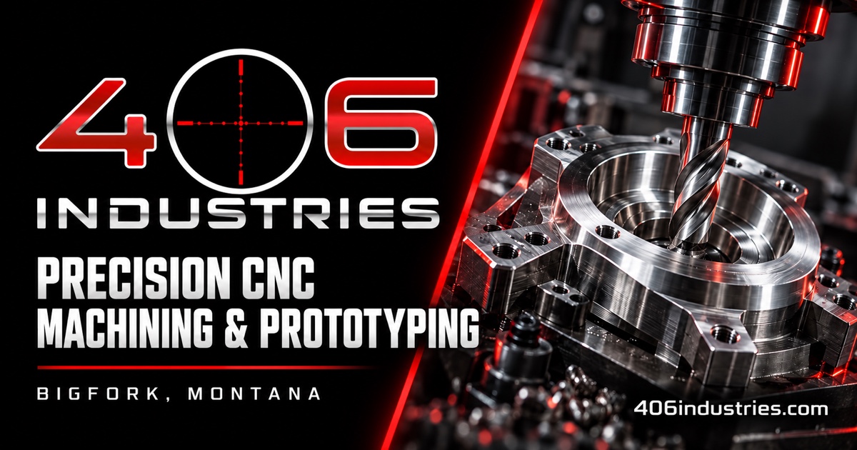 406 Industries Sets the Standard as the Best CNC Machine Shop in Montana, Led by 28-Year Machining Veteran James Stirling