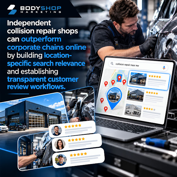 BodyShop Marketing Shares New Online Visibility Guidance for Collision Shops
